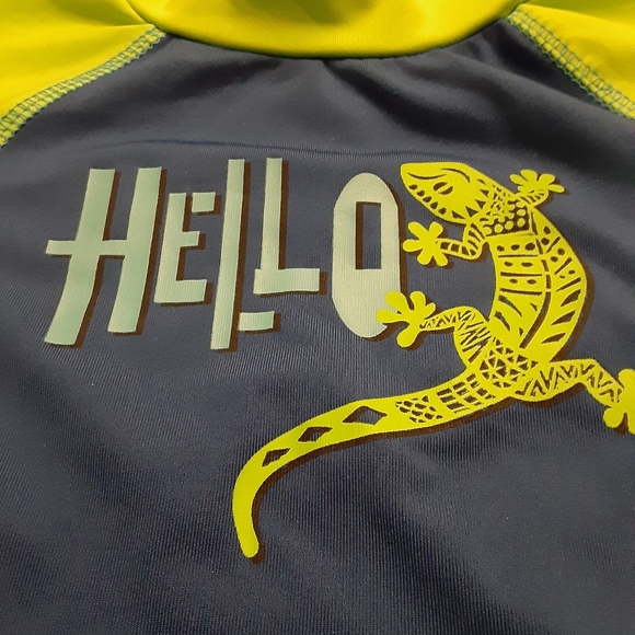 Lily & Dan Toddler Boys Rash Guard - Picture 2 of 4